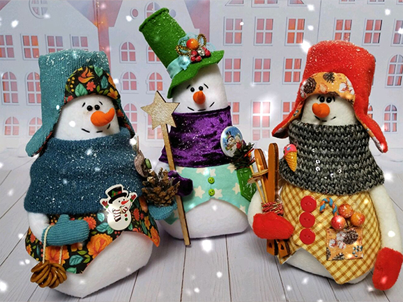 Всероссийский творческий конкурс детских поделок и рисунков «Парад снеговиков»